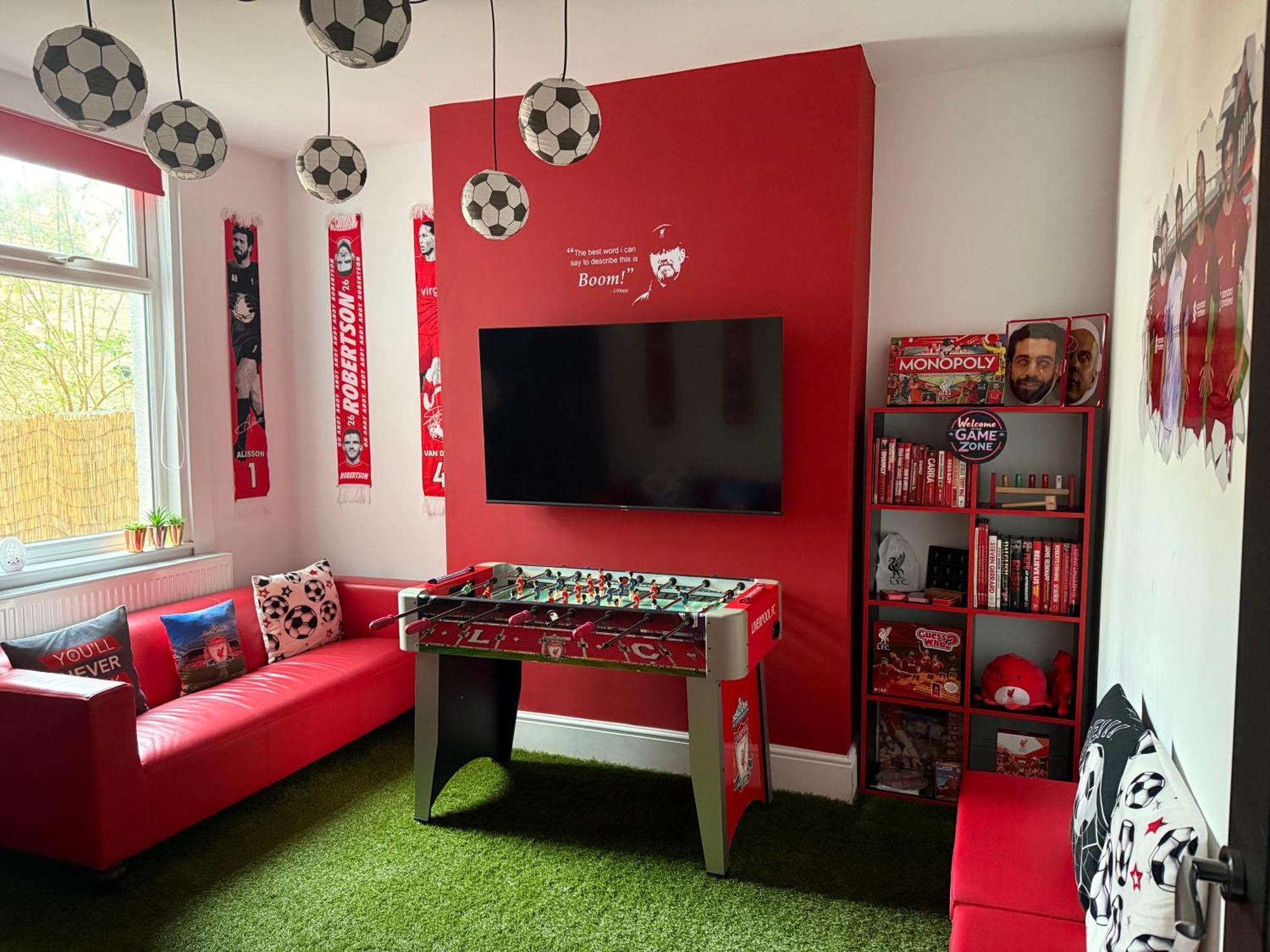 리버풀 Anfield Abode - Entire Lfc Themed House 빌라 외부 사진